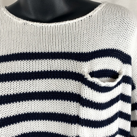 America’s Eagle oversized Striped Sweater, Size S - Picture 4 of 5
